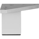 Pata cuadrada abs aluminio mate 40x60 mm