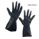 Guante De Albanil De Goma Talla Unica Negro