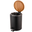 Basurero 5 Litros Plastico Negro