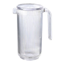 Jarra de Plastico 1700 ml Rayas Transparente