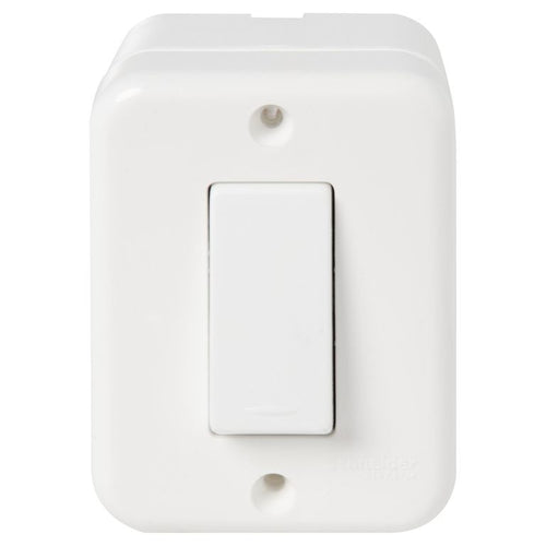 Interruptor simple 9/12 10 A Genesis blanco