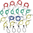 Kit 20 Amarras Elasticas Sujecion Carga Plast. Resistentes