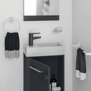 Set De Toallas Visita 380 Gr Algodon 30X50 Cm Negro