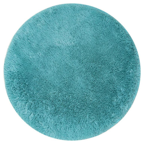 Bajada de Cama Seville 60x60 cm Poliester Turquesa