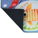 Limpiapies Pescadito 50x80 cm Multicolor