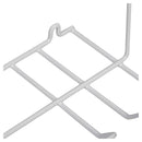 Porta bolsas para basura metal blanco