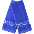 Set De Toallas Visita 380 Gr Algodon 30X50 Cm Azul