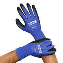 Guante De Poliester L Azul/Negro