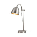 Lampara Escritorio Turam 1 Luz E27 Nickel