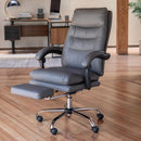 Silla Escritorio Reposapies Ejecutiva Rocky Gris