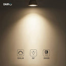 Pack 3 Ampolletas Led 4 W Gu10 370 Lm Luz Calida