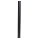 Pata Cofren aluminio 40x710mm negra