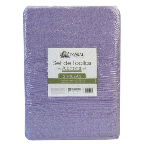 Set De Toallas Verano 450 Gr Algodon 70X140 Cm Multicolor