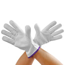 Guante Superv T De Cuero Talla Unica Blanco