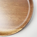 Bandeja Melamina Rectangular 44.8x20.5 cm Madera, Negro