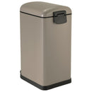 Papelero 10 Litros Metal Gris Mate