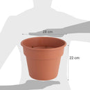 Macetero Terracota N10 28Cm