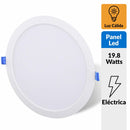 Panel Led Empotrado Circular Blanco 18W Luz Calida