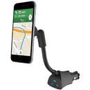 Soporte Celular Universal 12v Usb Qc3 Carga Rapida Ajustable
