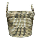 Canasto Decorativo Paracas Hierba Marina 26X21 Cm
