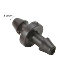 Copla para microtubo plastico 4 mm 25 unidades