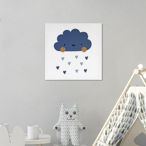 Cuadro Nube 30x30 cm