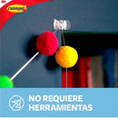 Mini Ganchos Decorativos Transparentes 20 Unidades