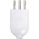 Enchufe Macho Volante 2P+T Blanco