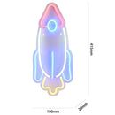 Lampara Led Multicolor 41.5X18 Cm