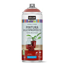 Pintura Esmalte Base Agua Spray 0.4 l Brillante rojo