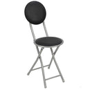 Silla Plegable Metal Negra