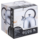 Tetera 2.5 l Acero Inoxidable Gris/Negro