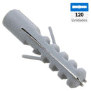 Tarugo de nylon 8 mm 120 unidades
