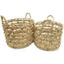 Canasto Decorativo Tanaca Jacinto Agua 42X42X31 Cm