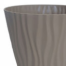 Macetero De Plastico 23X18.5 Cm Taupe