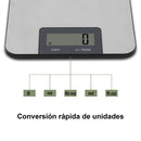 Bascula digital 5 kg Plateado