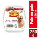 Alimento humedo pate para perro adulto 250 gr carne