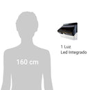 Aplique Exterior con Sensor de Movimiento 0.5 W IP 44 400 lm Luz Fria