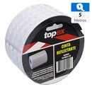 Cinta reflectante 50mm x 5m blanco