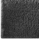Piso De Bano Alpine 48X75 Cm Poliester Negro