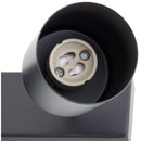 Barra Led Silo 3 Luces Metal Negro