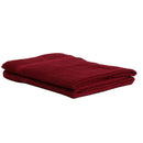 Set De Toallas Mano/Cuerpo 360 Gr Algodon 70X140 Cm Rojo