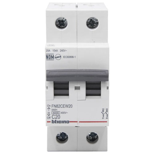 Automatico 2P C20A 230/400V 6000A