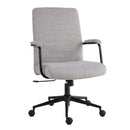 Silla Escritorio Angela Gris 60X104,5X63 Cm