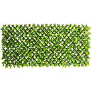 Jardin Vertical Artificial Cerco Con Flores 100X200 Cm
