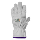 Guante Superv T De Cuero Talla Unica Blanco