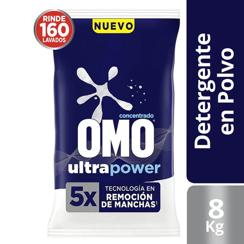 Detergente En Polvo Acelerador Remocion De Manchas 8 Kg 60 Lavados