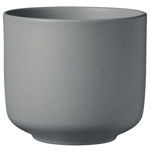 Macetero de Ceramica 19x18 cm Gris
