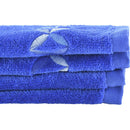 Set De Toallas Visita 380 Gr Algodon 30X50 Cm Azul