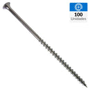 Tornillo Drywall Autoperforante Madera 5 Pulg 10 100 U.